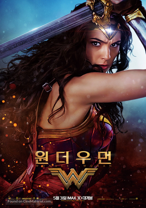 Wonder Woman - South Korean Movie Poster