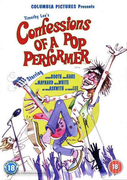 Confessions of a Pop Performer - British DVD movie cover