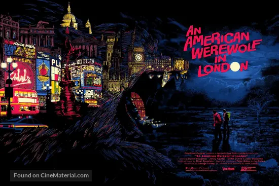 An American Werewolf in London - British poster