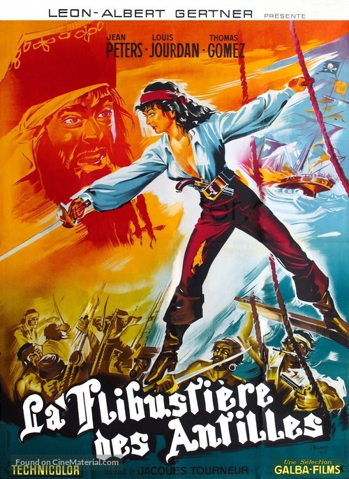 Anne of the Indies - French Movie Poster