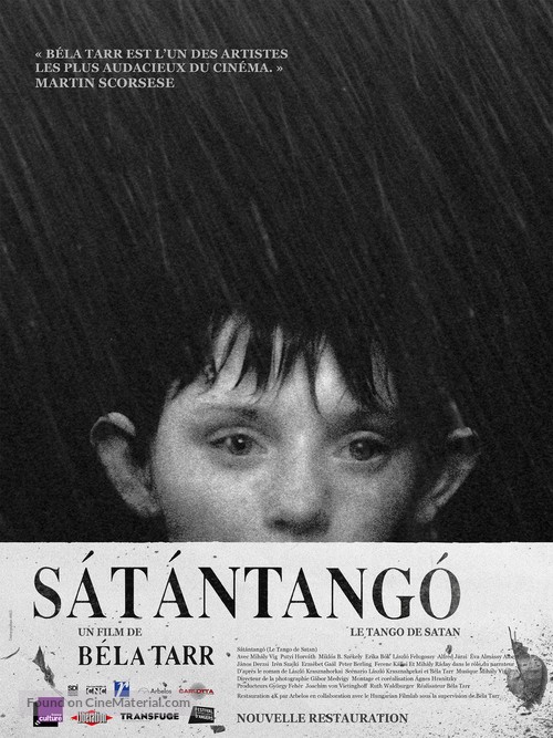 S&aacute;t&aacute;ntang&oacute; - French Re-release movie poster