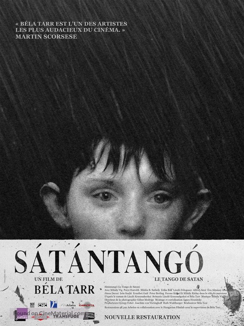 S&aacute;t&aacute;ntang&oacute; - French Re-release movie poster