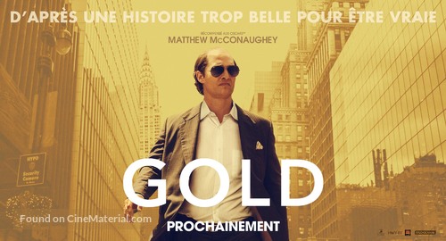 Gold - French Movie Poster