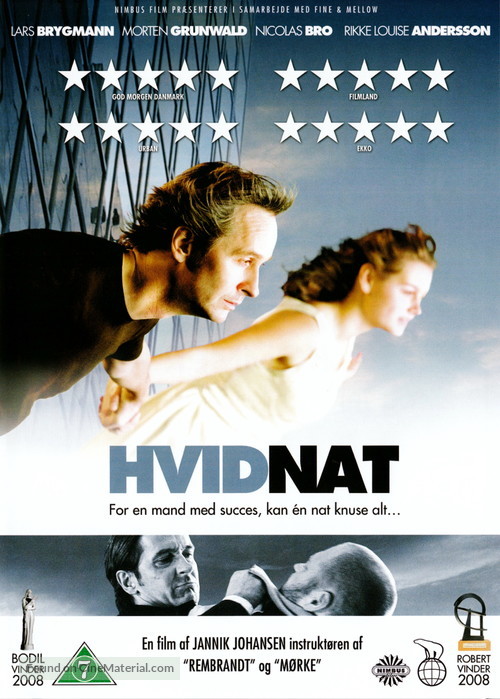 Hvid nat - Danish DVD movie cover