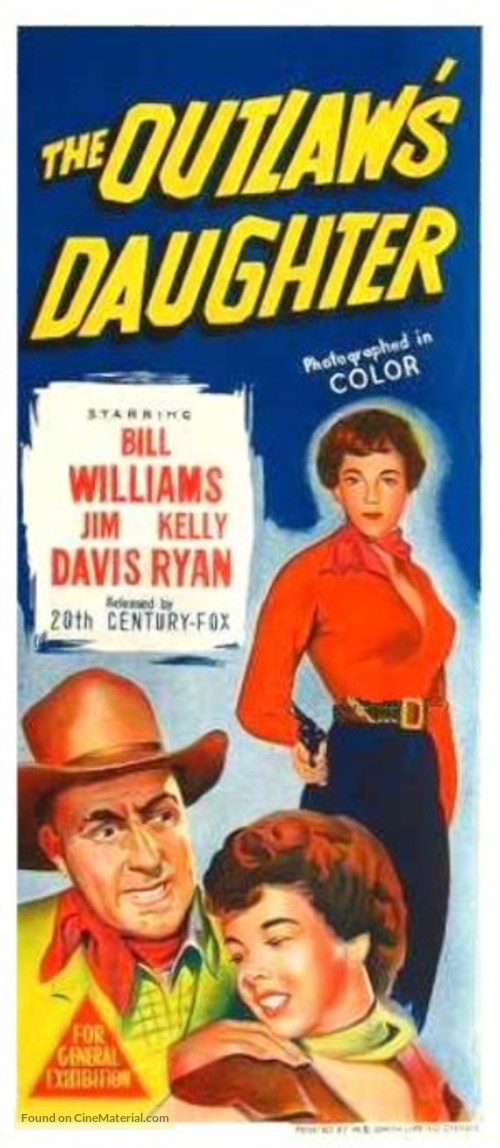 Outlaw&#039;s Daughter - Australian Movie Poster