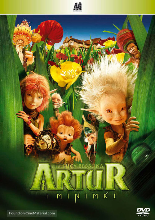 Arthur et les Minimoys - Polish DVD movie cover