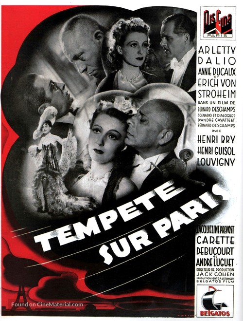 Temp&ecirc;te - French Movie Poster