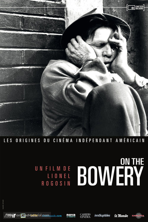 On the Bowery - French Movie Poster