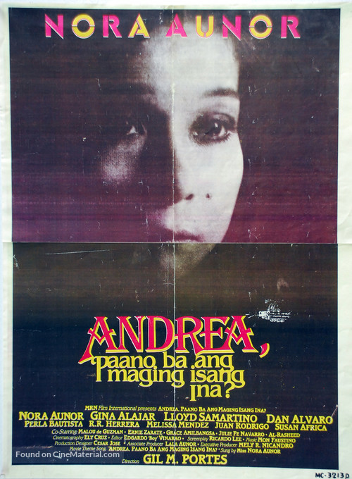 Andrea, paano ba ang maging isang ina? - Philippine Movie Poster