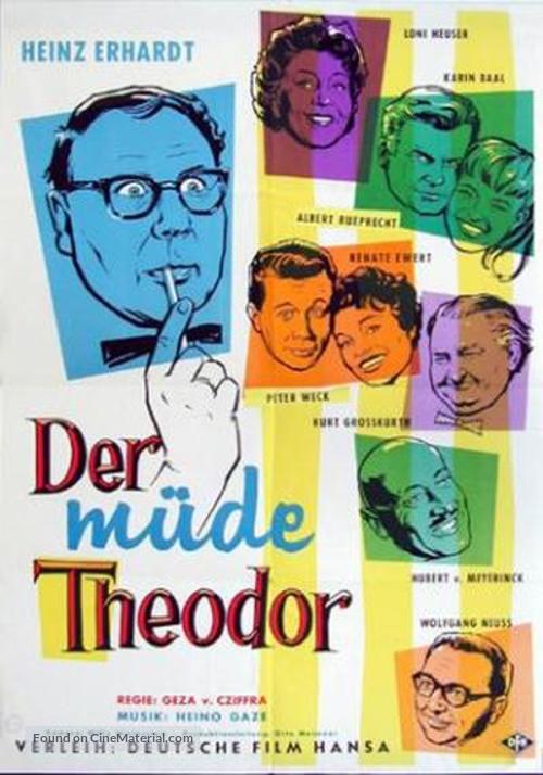 Der m&uuml;de Theodor - German Movie Poster