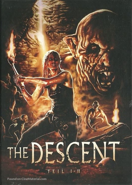 The Descent - German Blu-Ray movie cover