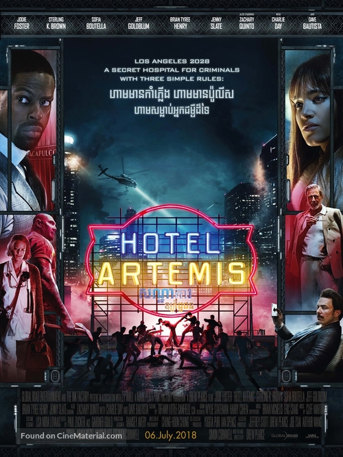 Hotel Artemis -  Movie Poster