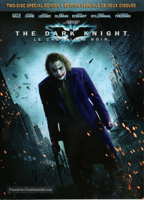 The Dark Knight - Canadian Movie Cover