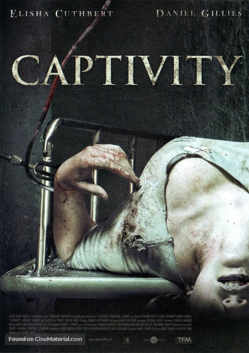 Captivity - French DVD movie cover