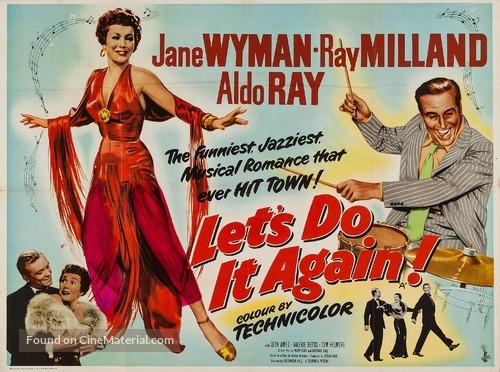 Let&#039;s Do It Again - British Movie Poster