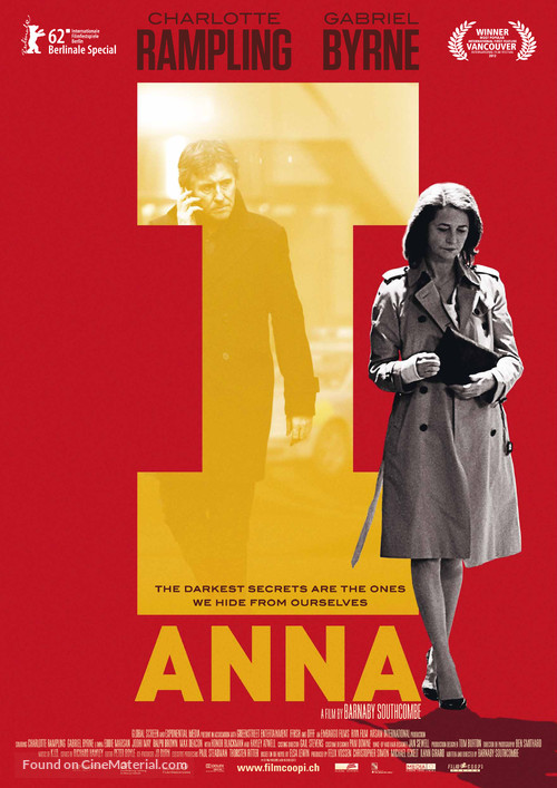 I, Anna - Swiss Movie Poster