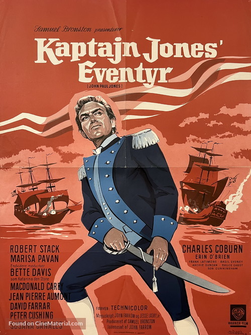 John Paul Jones - Danish Movie Poster