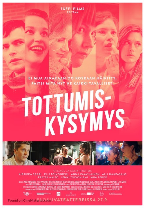 Tottumiskysymys - Finnish Movie Poster