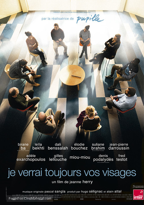 Je verrai toujours vos visages - French Movie Poster