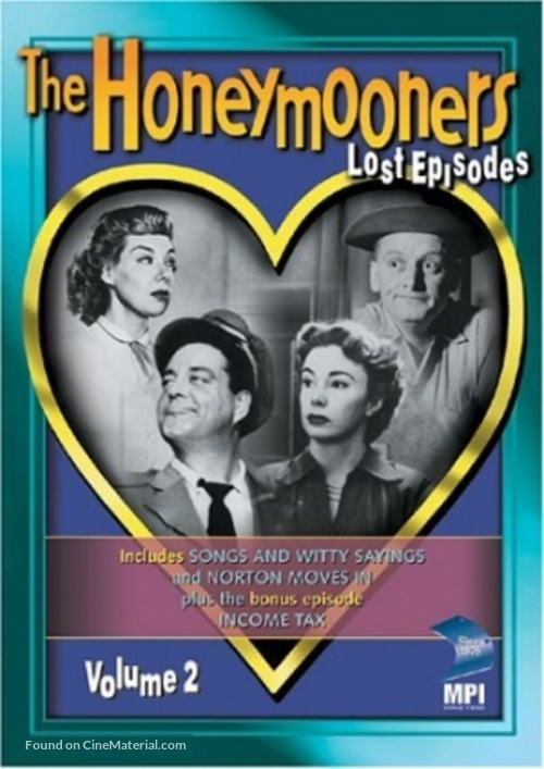 &quot;The Honeymooners&quot; - DVD movie cover