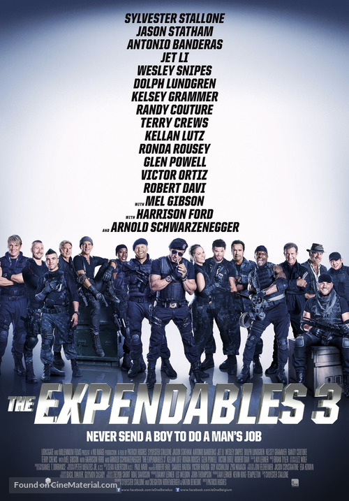 The Expendables 3 - Dutch Movie Poster