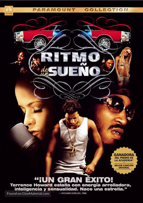 Hustle And Flow - Argentinian DVD movie cover