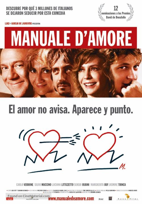Manuale d&#039;amore - Spanish Movie Poster