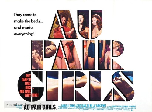 Au Pair Girls - British Movie Poster