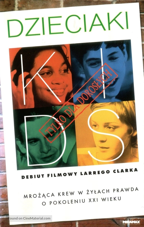 Kids - Polish DVD movie cover