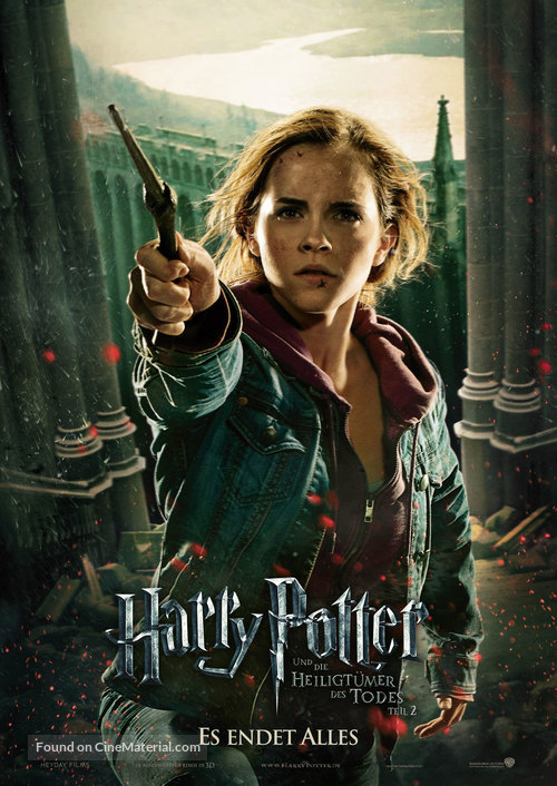 Harry Potter and the Deathly Hallows - Part 2 - German Movie Poster