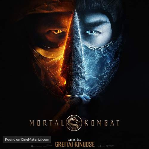 Mortal Kombat - Lithuanian Movie Poster