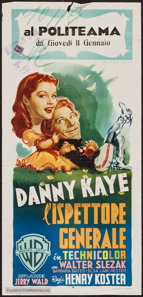 The Inspector General - Italian Movie Poster