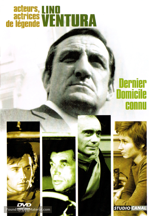 Dernier domicile connu - French DVD movie cover