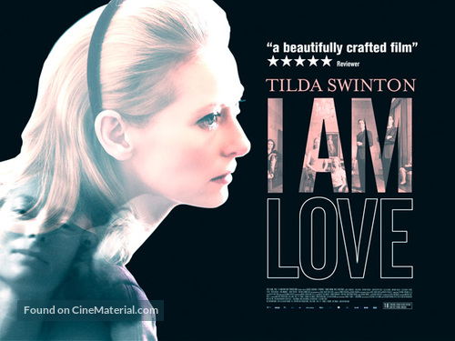 Io sono l&#039;amore - British Movie Poster