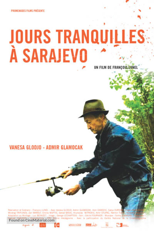Jours tranquilles &agrave; Sarajevo - French poster