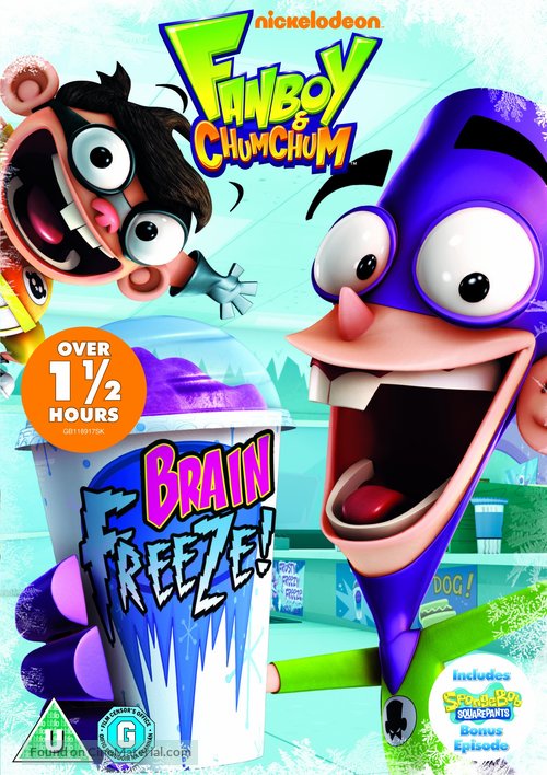 &quot;Fanboy and Chum Chum&quot; - British DVD movie cover