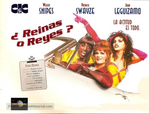 To Wong Foo Thanks for Everything, Julie Newmar - Argentinian Video release movie poster