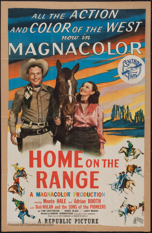 Home on the Range - Dutch Movie Poster