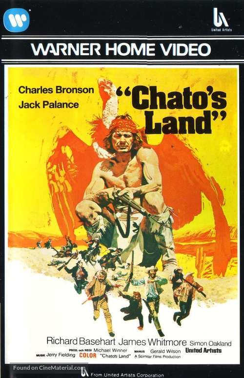 Chato&#039;s Land - Danish VHS movie cover