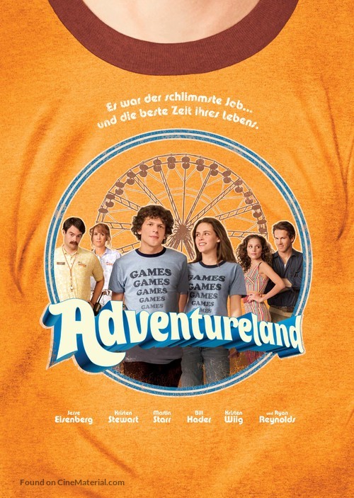 Adventureland - German Movie Poster