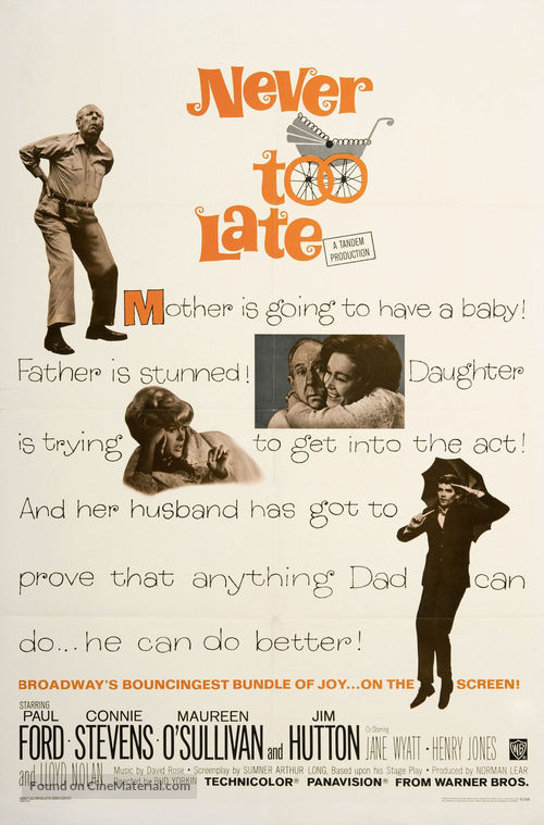 Never Too Late - Movie Poster