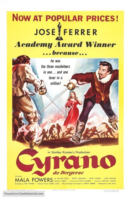 Cyrano de Bergerac - Movie Poster