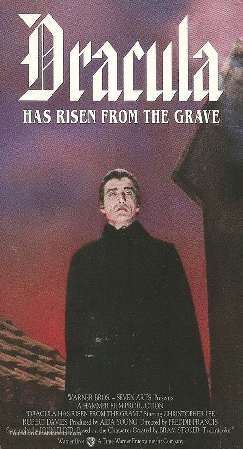 Dracula Has Risen from the Grave - VHS movie cover