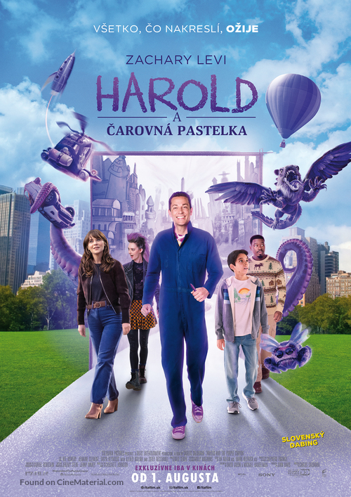 Harold and the Purple Crayon - Slovak Movie Poster