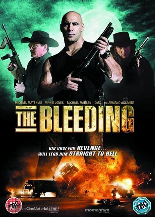 The Bleeding - British Movie Cover