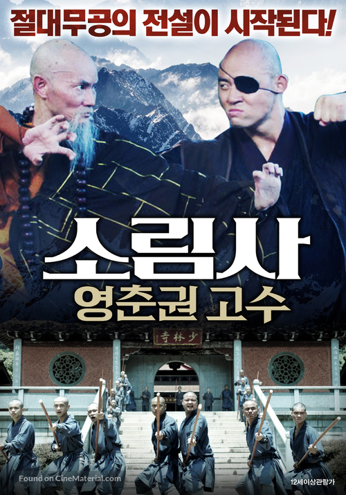 Yongchun of South Shaolin: The Founders - South Korean Movie Poster