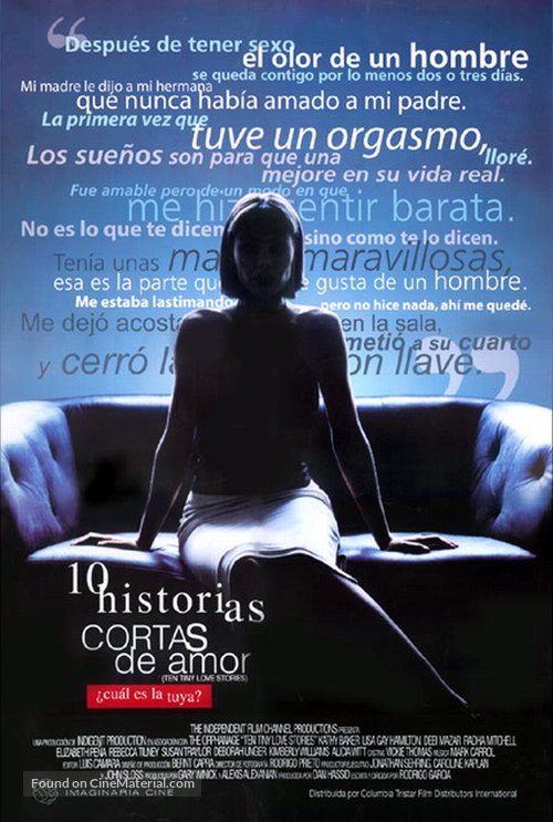 Ten Tiny Love Stories - Mexican poster