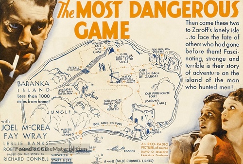 The Most Dangerous Game - poster