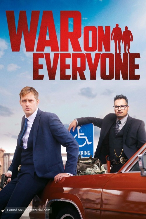 War on Everyone - British Movie Cover