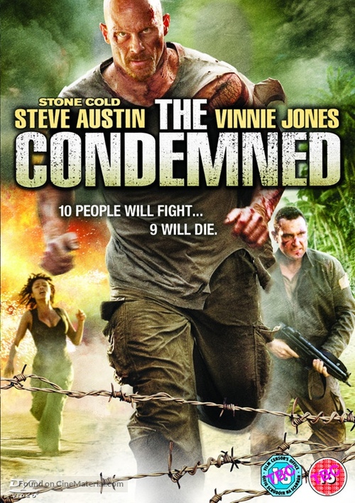 The Condemned - British DVD movie cover